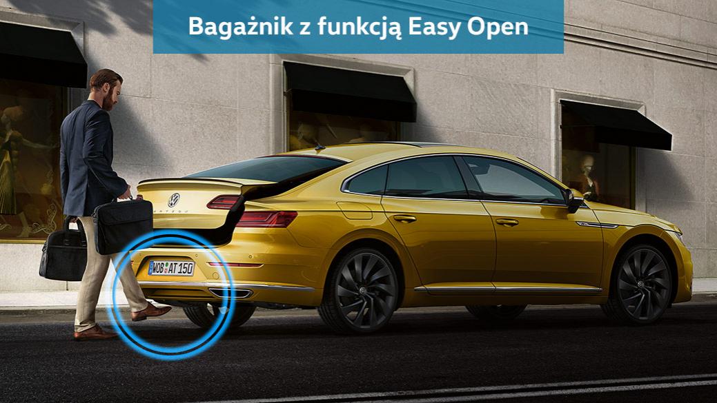 volkswagen arteon easy open