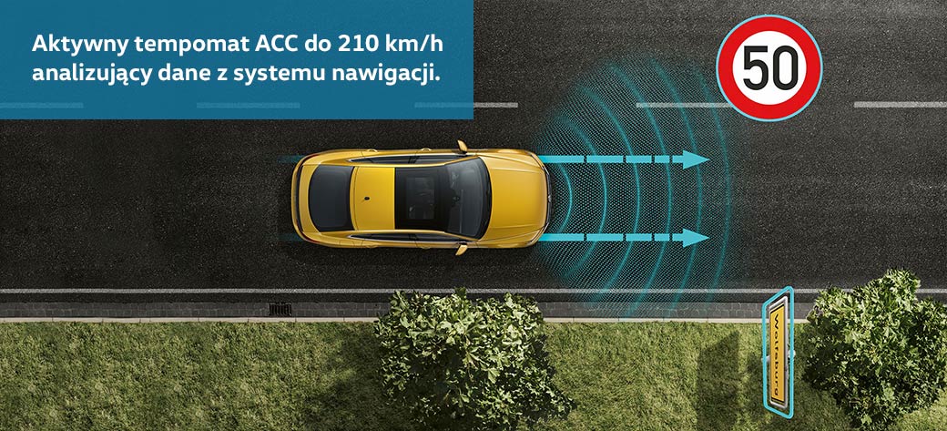 volkswagen arteon tempomat aktywny