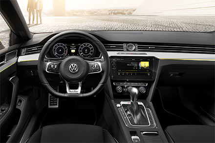 volkswagen arteon wnetrze