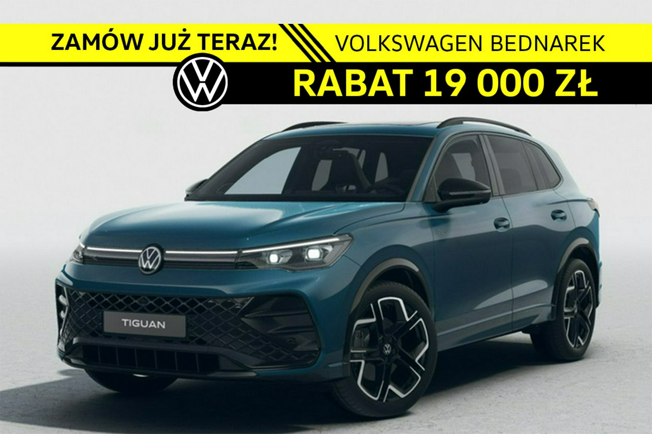 Tiguan R-Line Plus 2.0 TDI 4MOTION 193 KM DSG, Zamów już teraz!