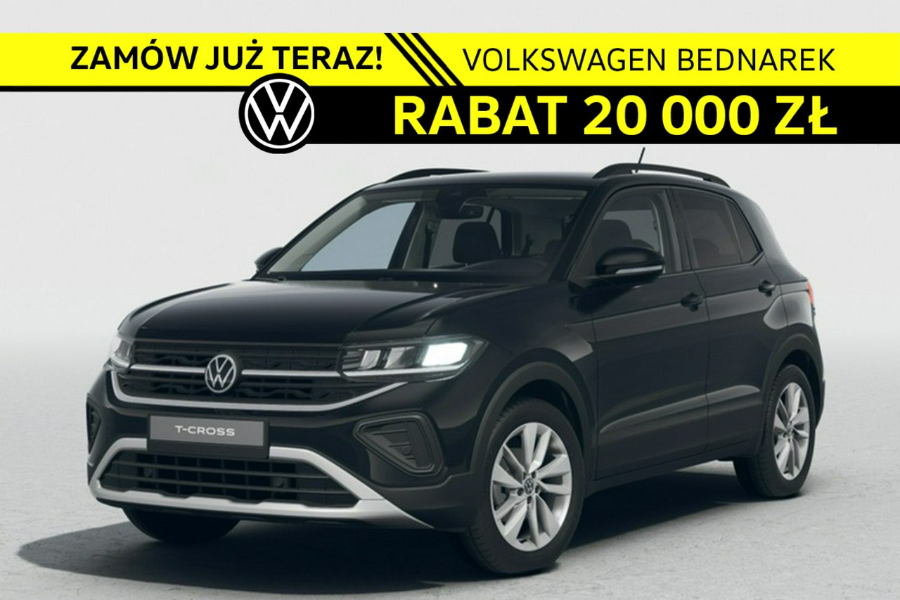 T-Cross Life Plus 1.0 TSI 116 KM, Zamów już dziś!