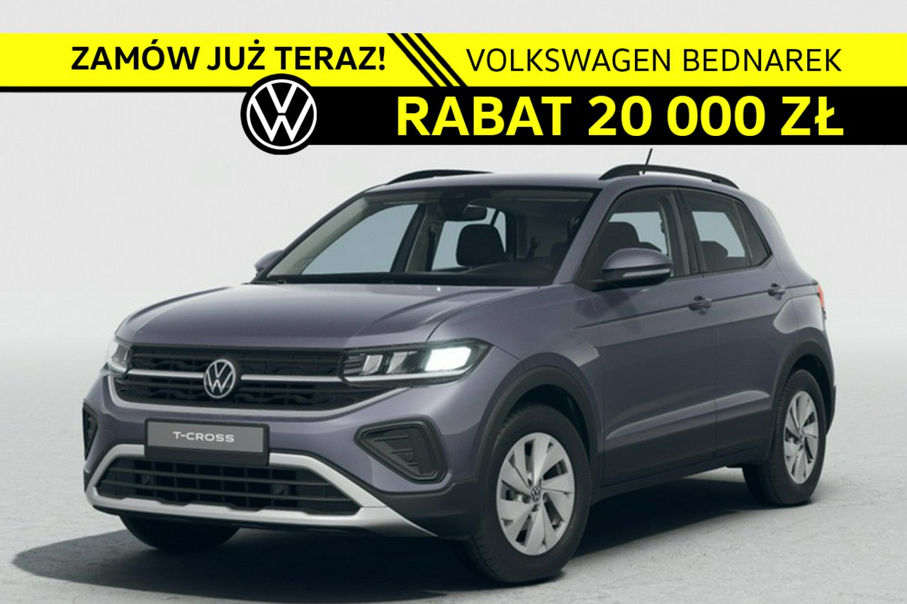 T-Cross Life 1.0 TSI 95 KM, Zamów już dziś!