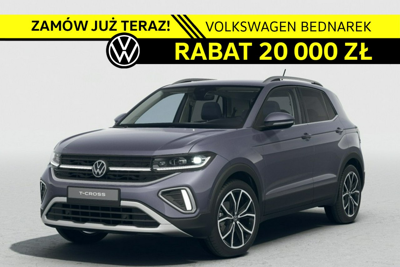 T-Cross Style 1.5 TSI ACT 150 KM DSG, Zamów już teraz!