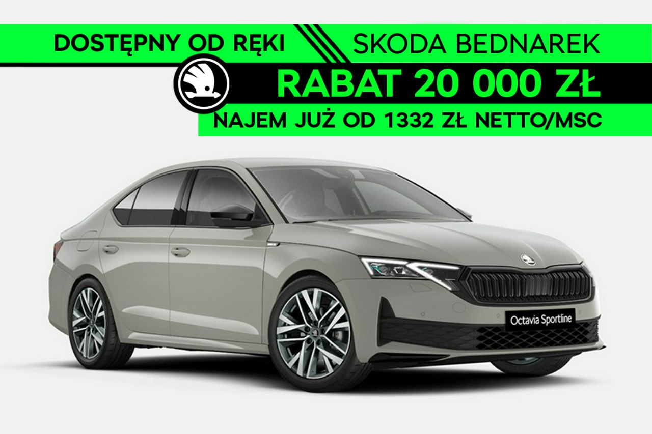 Octavia Sportline 1.5 TSI m-HEV 150 KM DSG