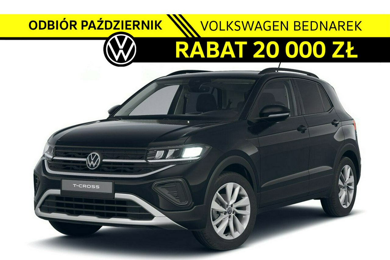 T-Cross Life Plus 1.0 TSI 95 KM Dostępny od ręki!