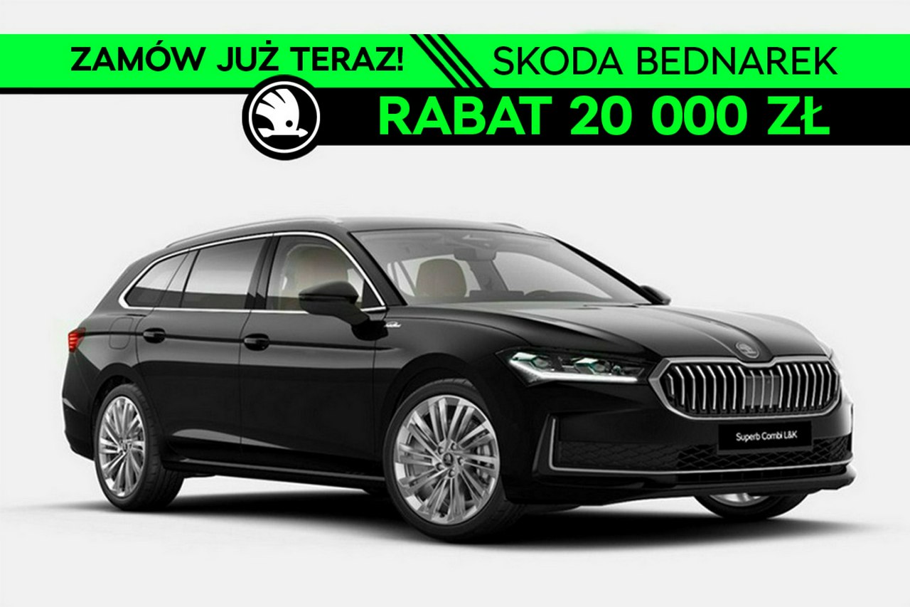 Superb Combi L&K 2.0 TDI 193 KM DSG 4x4