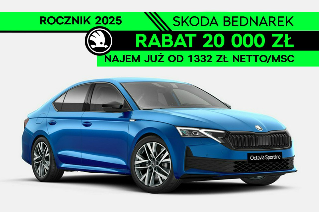 Octavia Sportline 1.5 TSI m-HEV 150 KM DSG