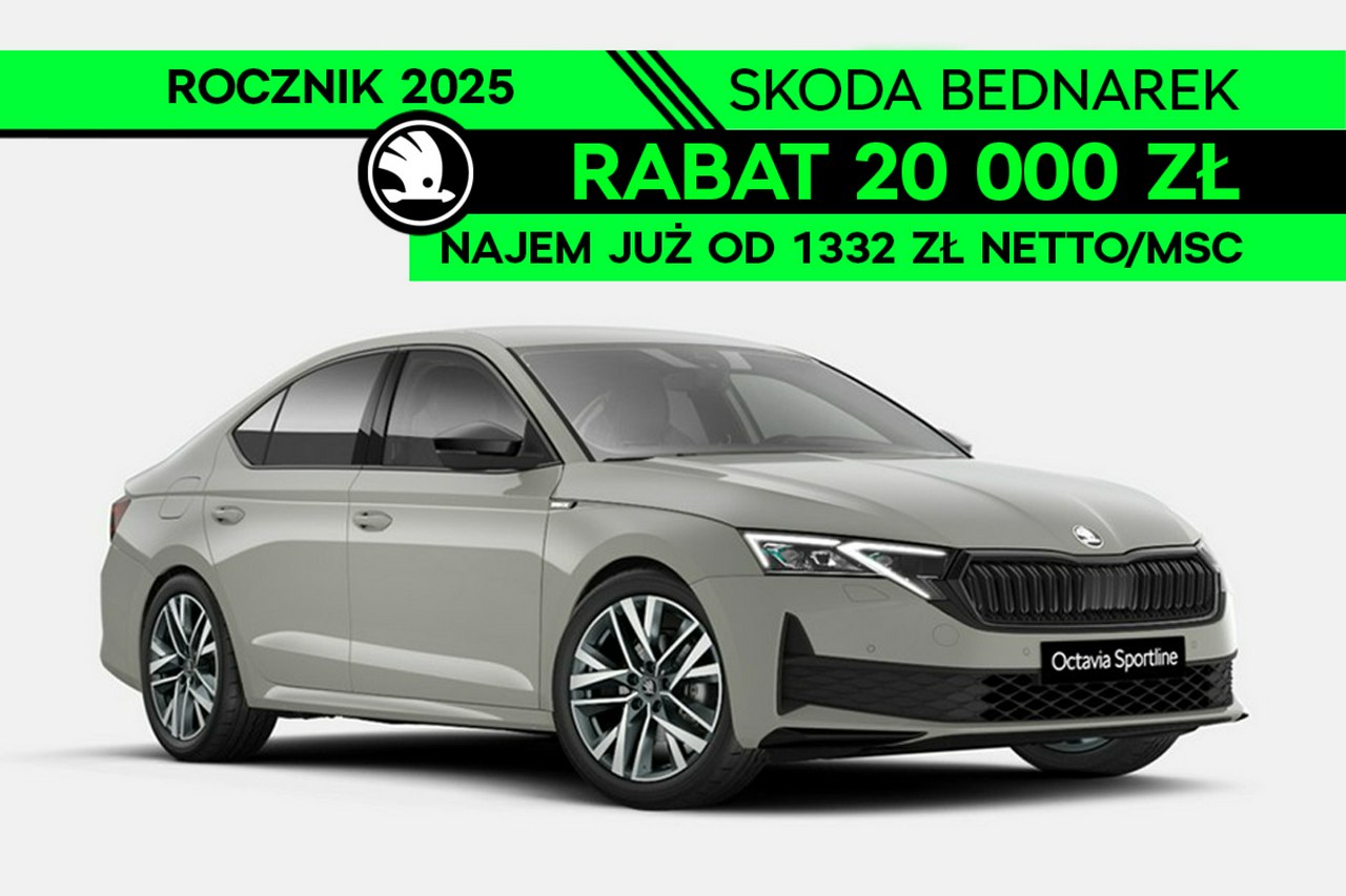 Octavia Sportline 1.5 TSI m-HEV 150 KM DSG
