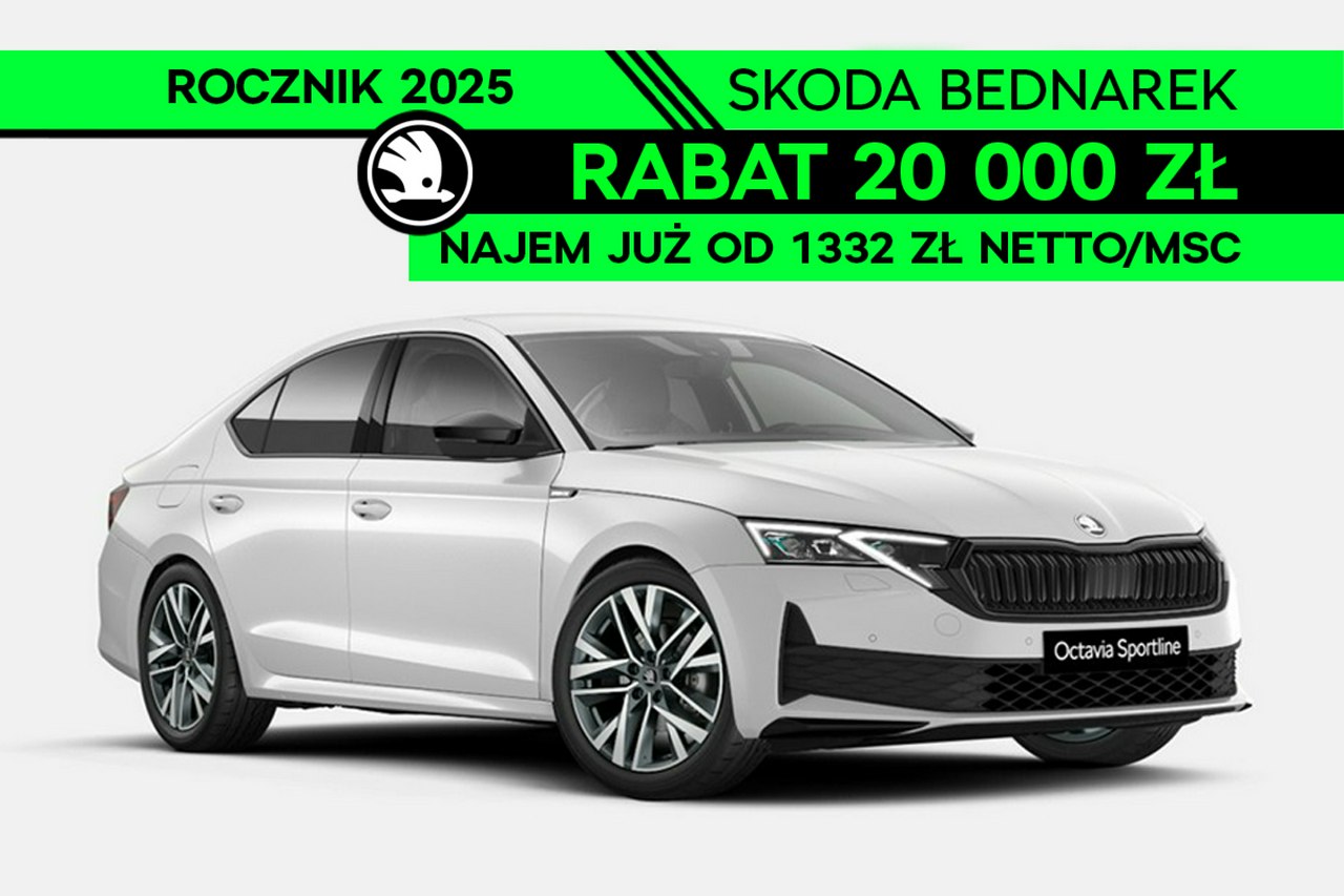 Octavia Sportline 1.5 TSI m-HEV 150 KM DSG