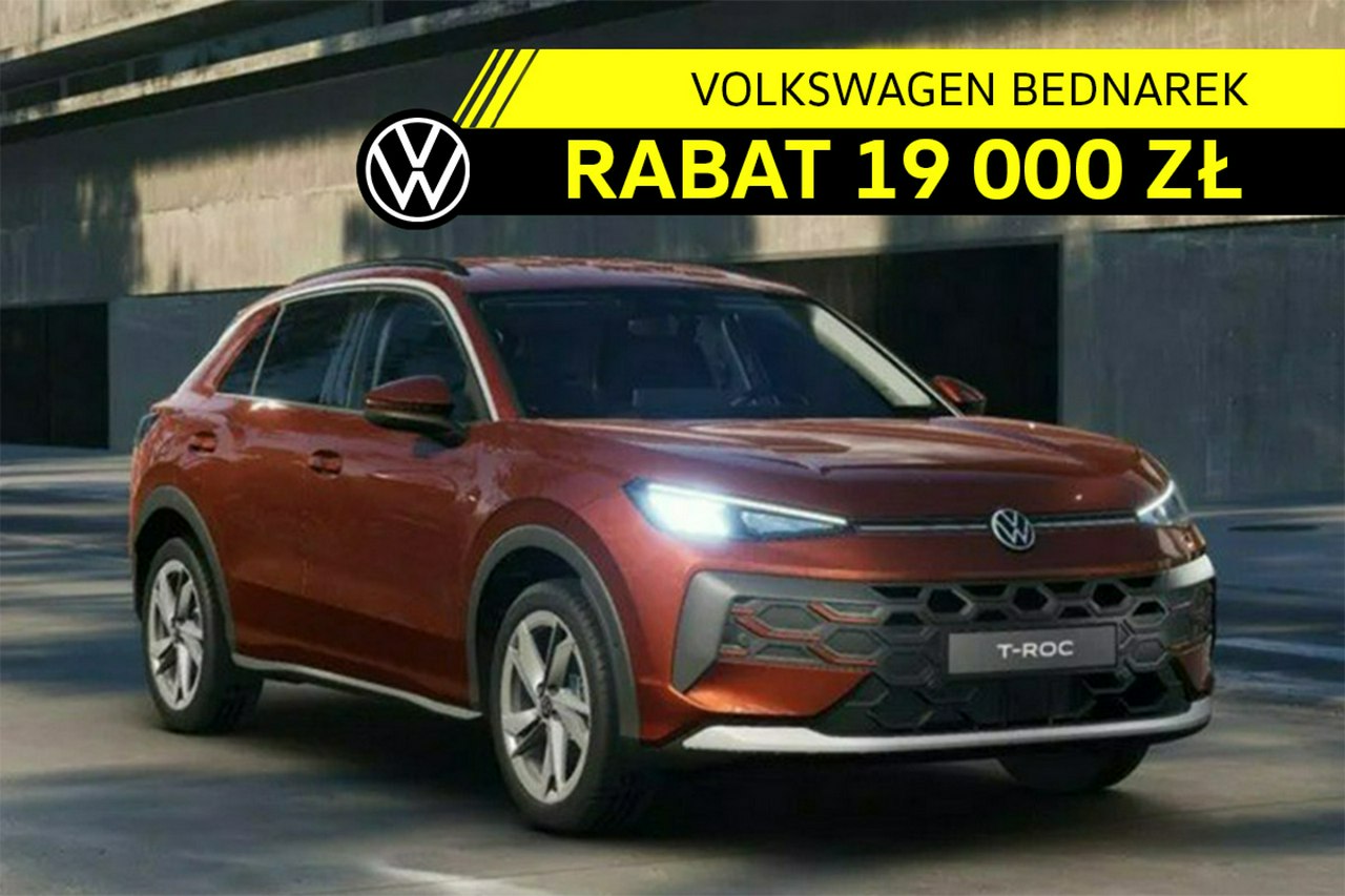 T-Roc Wersja Life 1.5 eTSI 116 KM DSG Zamów już teraz!