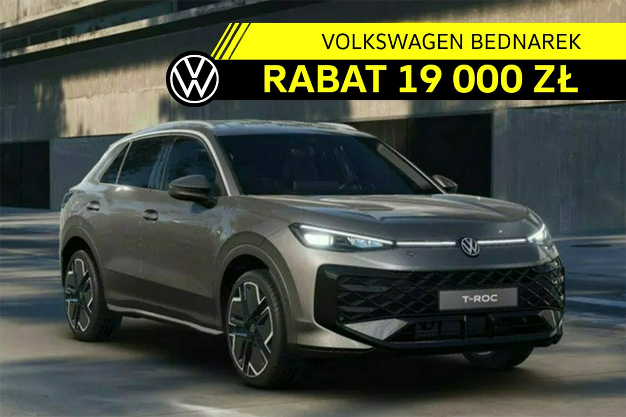 T-Roc Wersja R-Line 1.5 eTSI 150 KM DSG Zamów już teraz!