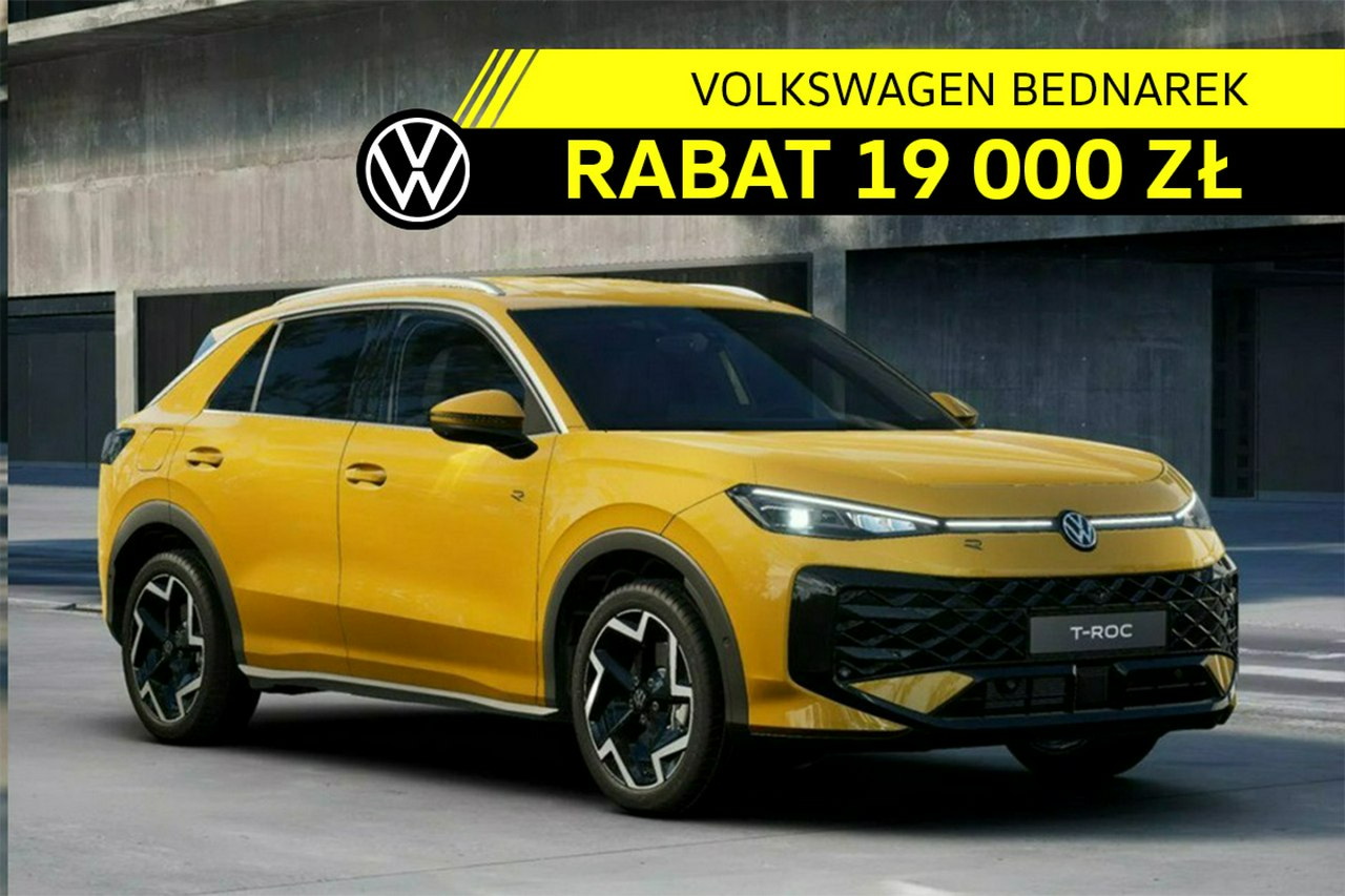 T-Roc Wersja R-Line 1.5 eTSI 150 KM DSG Zamów już teraz!