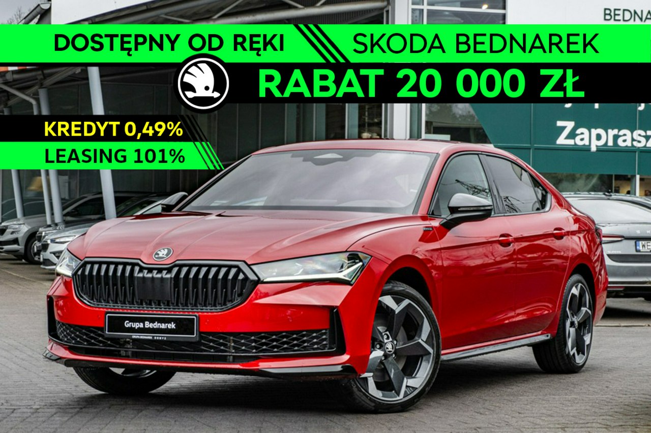 Superb Sportline 2.0 TSI 265 KM DSG 4x4