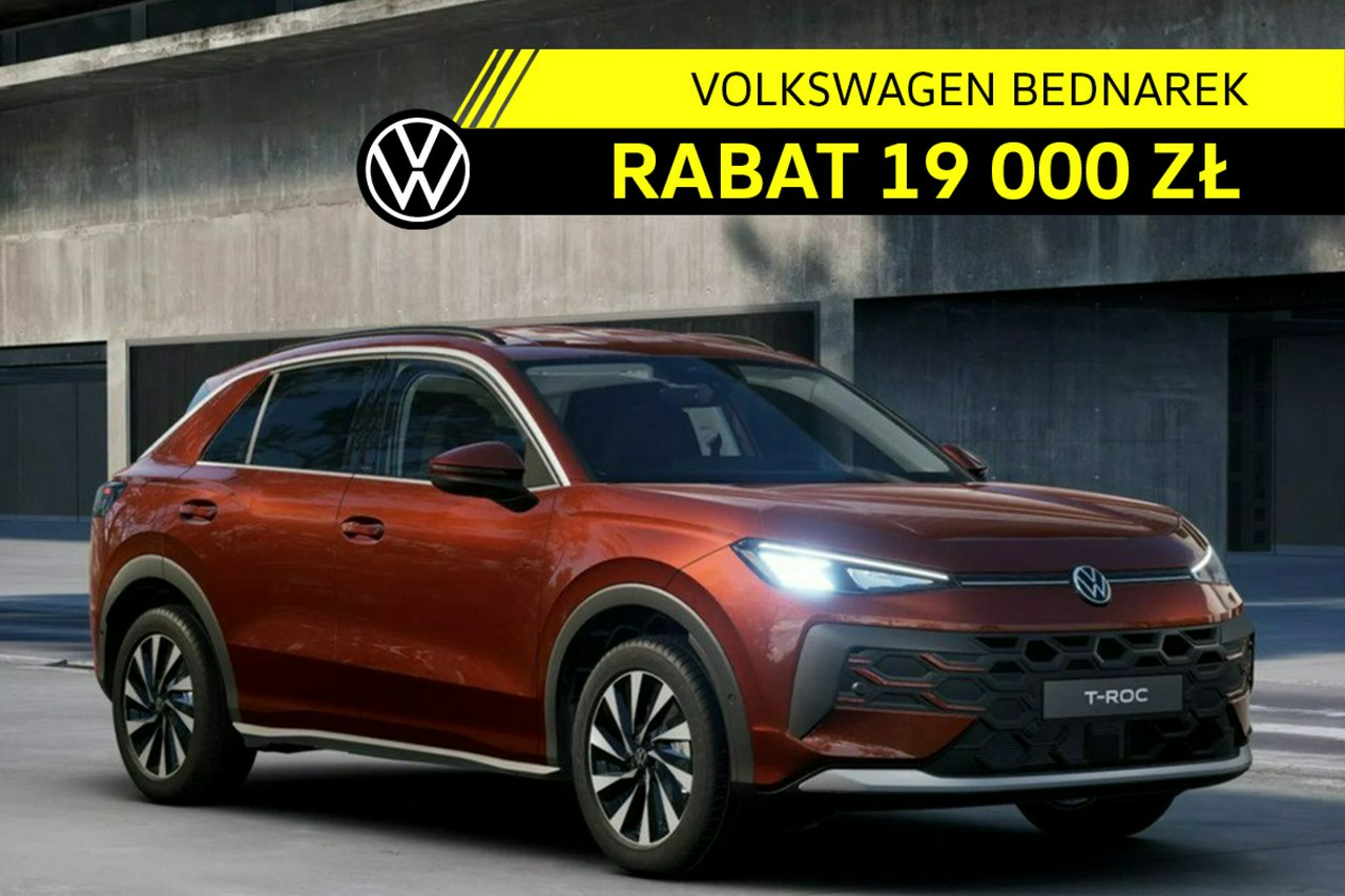 T-Roc Life 1.5 eTSI 116 KM DSG Zamów już teraz!