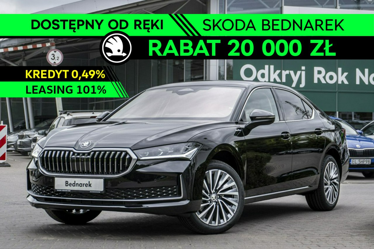 Superb L&K 2.0 TDI 193 KM DSG 4x4 - Dostępna od ręki!