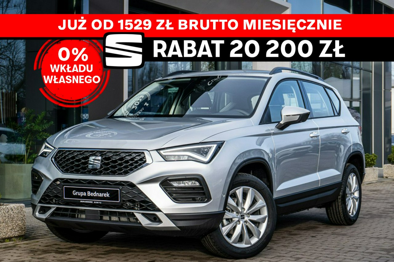 Ateca Style 1.5 TSI 150 KM DSG - Dostępny od ręki!