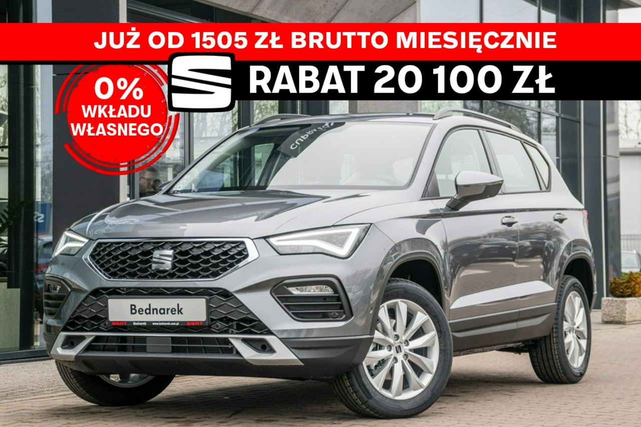 Ateca Style 1.5 TSI 150 KM DSG - Dostępny od ręki!