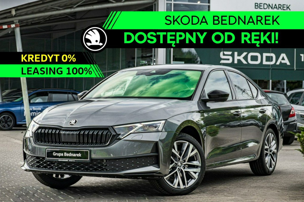 Octavia Sportline 1.5 TSI m-HEV 150 KM DSG - Dostępna od ręki!