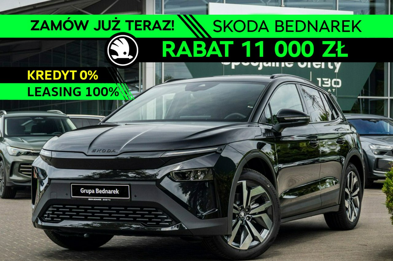 ELROQ 85 Sportline, 82 kWh, 286 KM, Nowa elektryczna Skoda ELROQ!