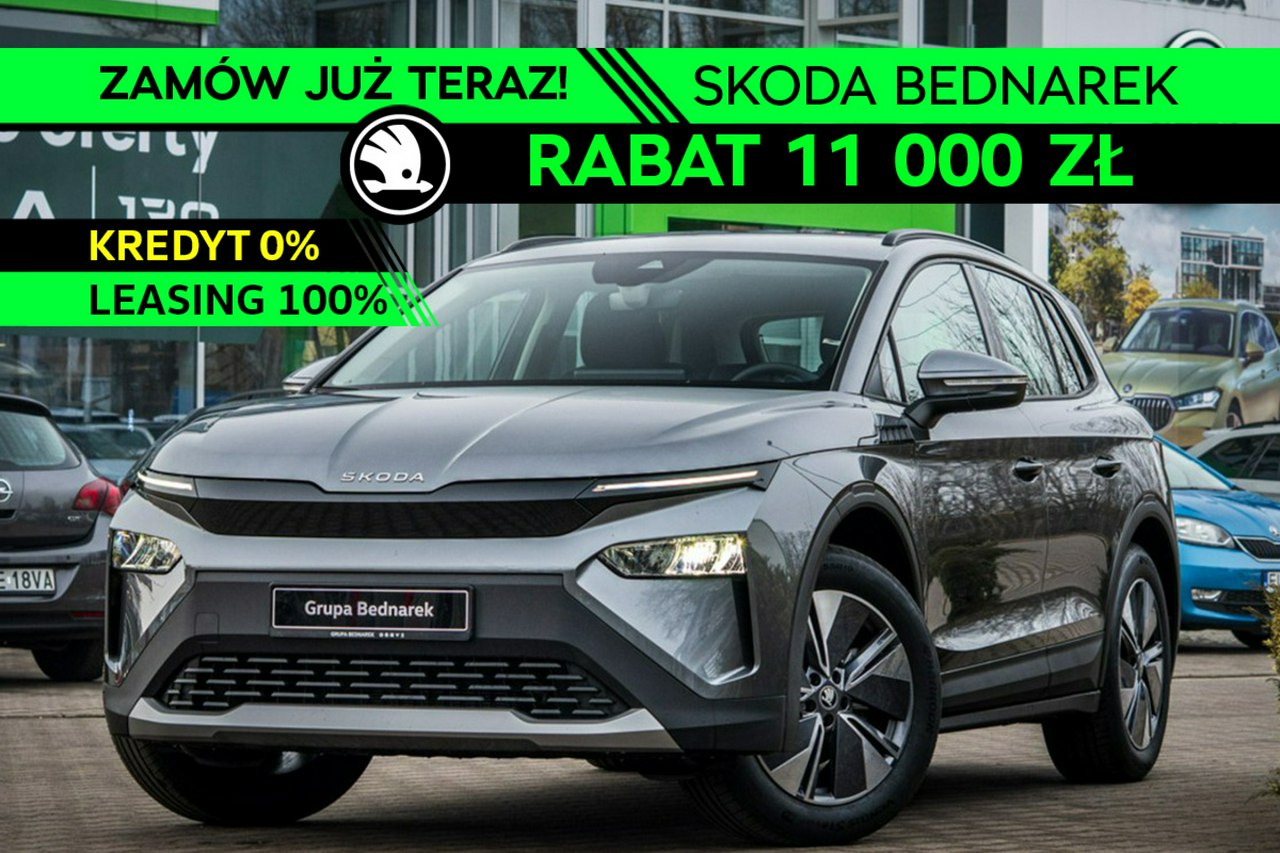 ELROQ 85 4x4, 82 kWh, 286 KM, Nowa elektryczna Skoda ELROQ!