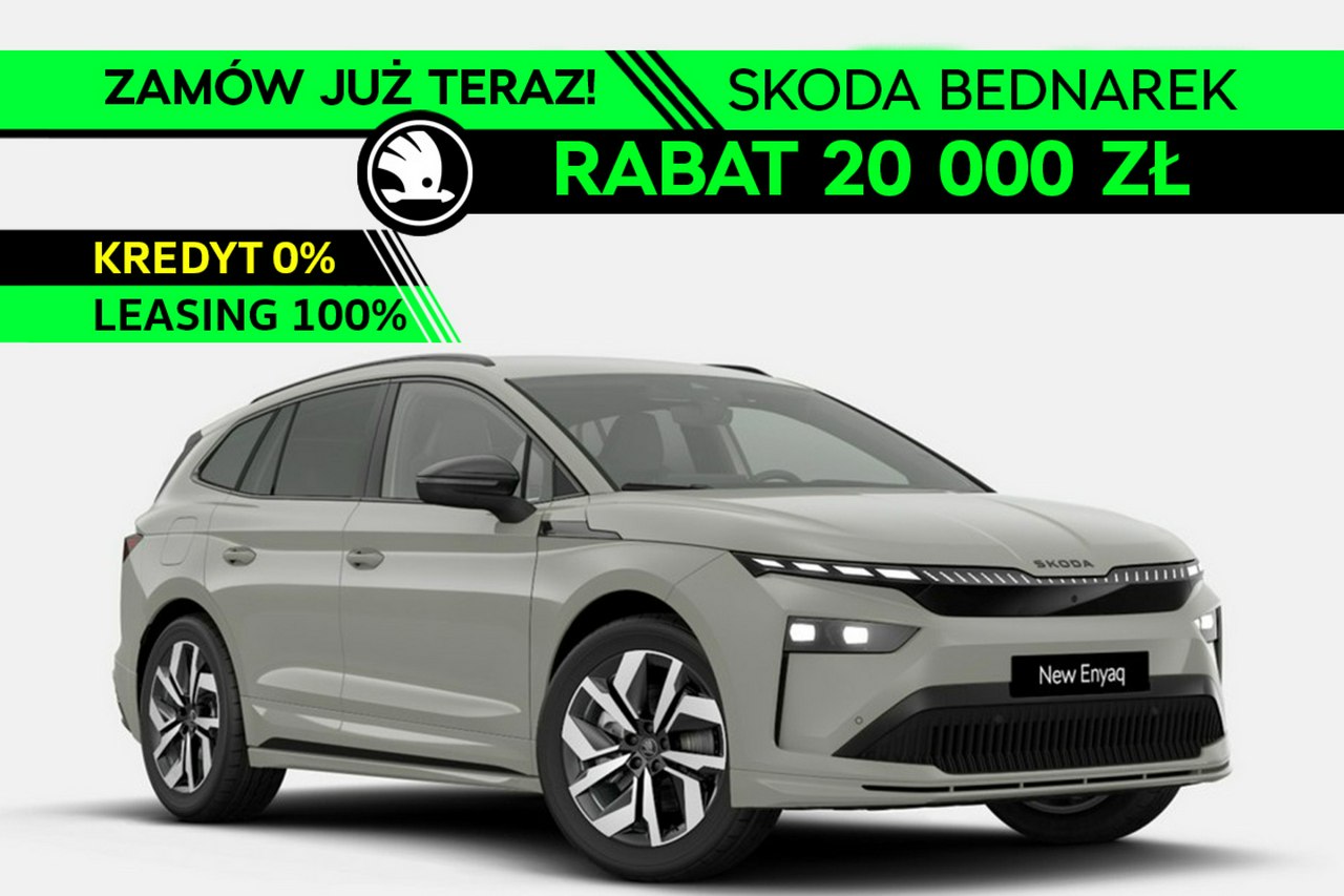 Enyaq Skoda Enyaq 85 Sportline, 82 kWh, 285 KM