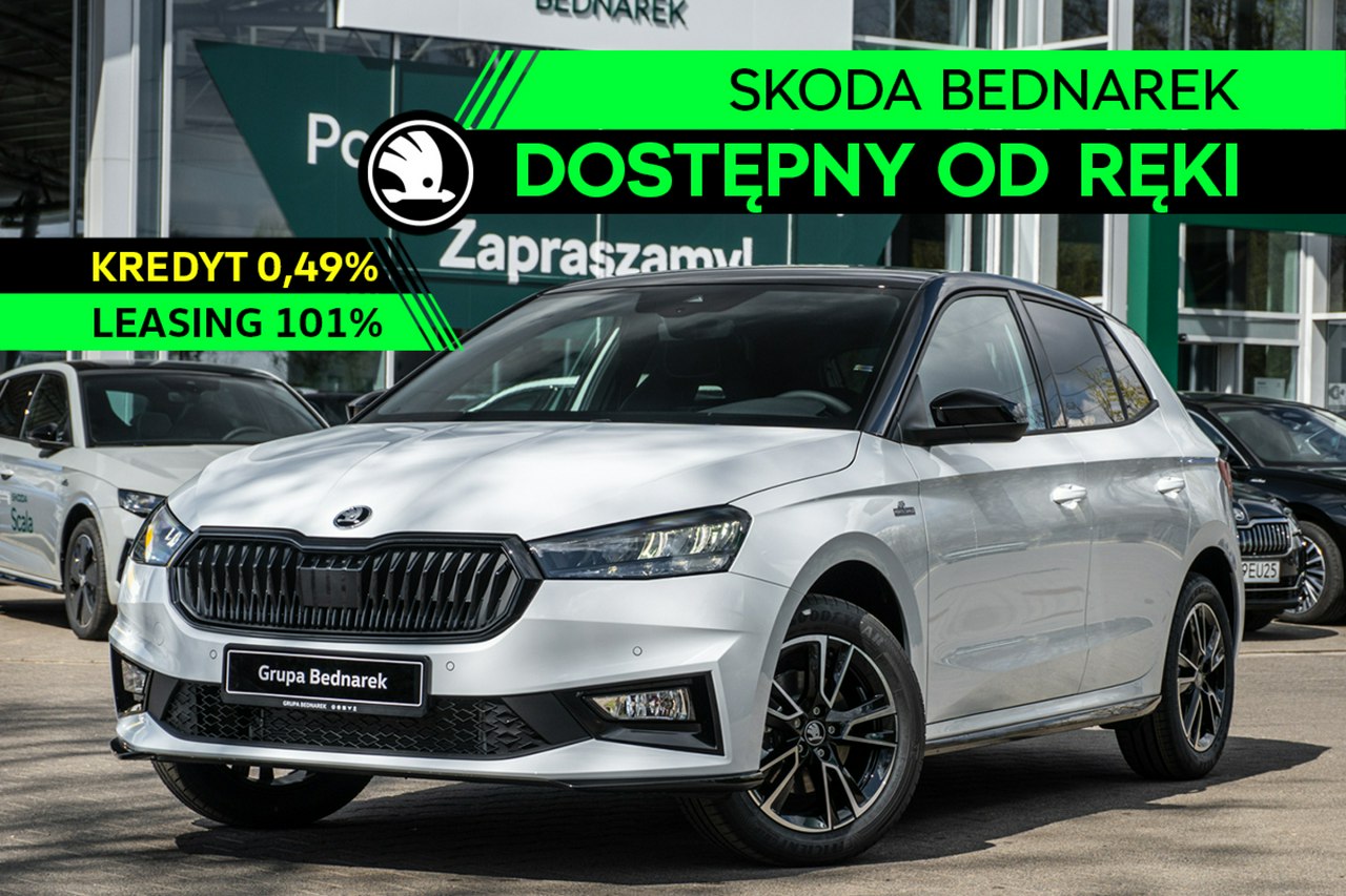 Fabia Monte Carlo 1.0 TSI 115 KM DSG - Dostępny od ręki!
