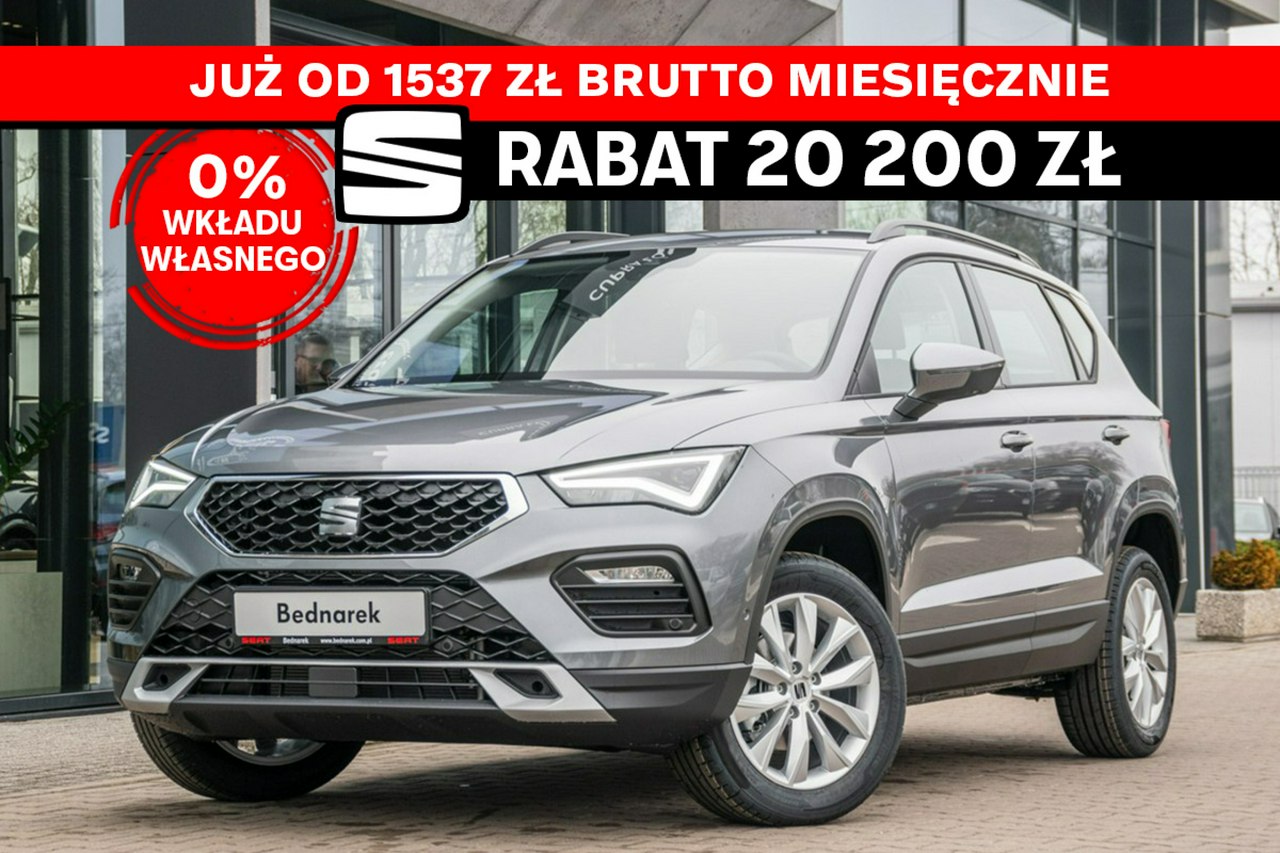 Ateca Style 1.5 TSI 150 KM DSG Dostępny od ręki!