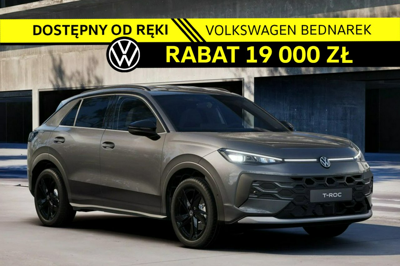T-Roc Style 1.5 eTSI 150 KM DSG - Dostępny od ręki!