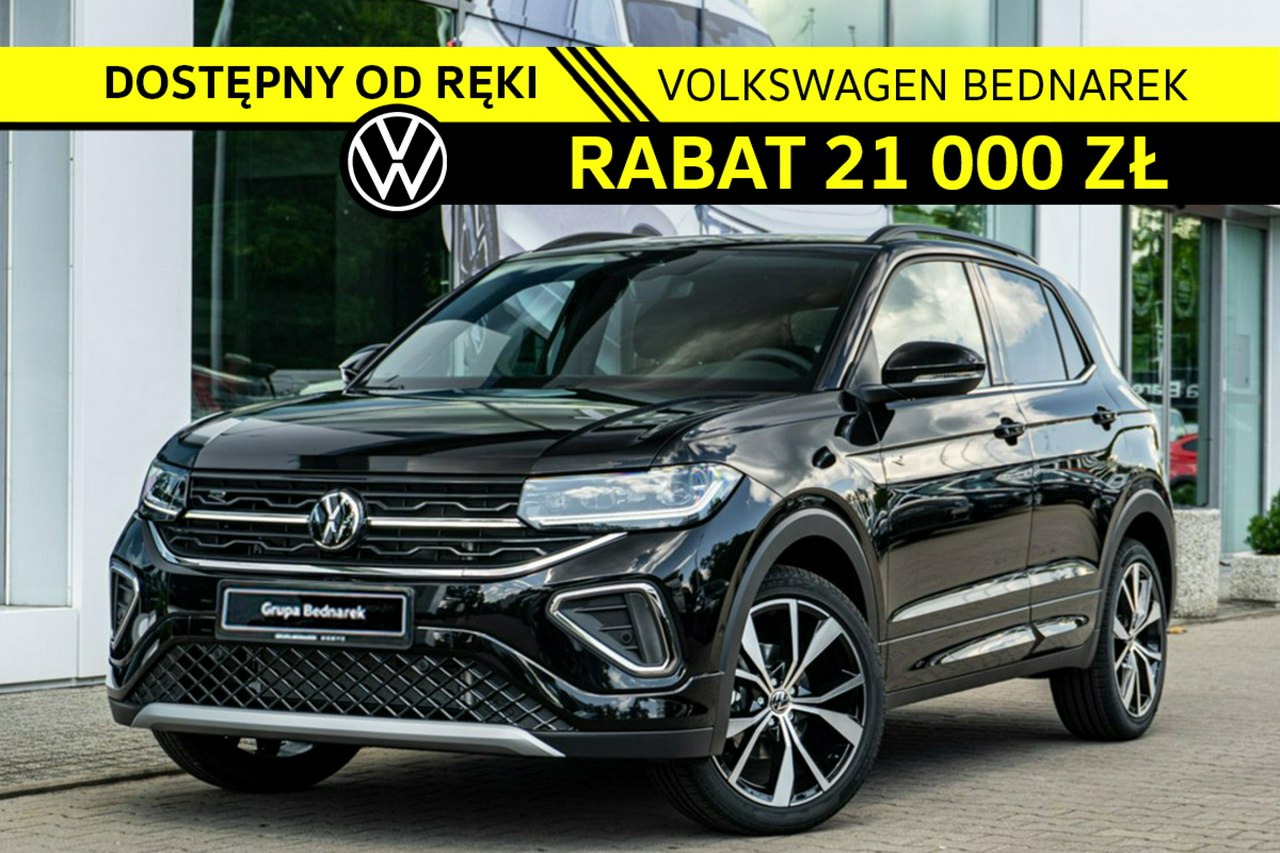 T-Cross R-Line Plus 1.5 TSI 150 KM DSG - Dostępny od ręki!