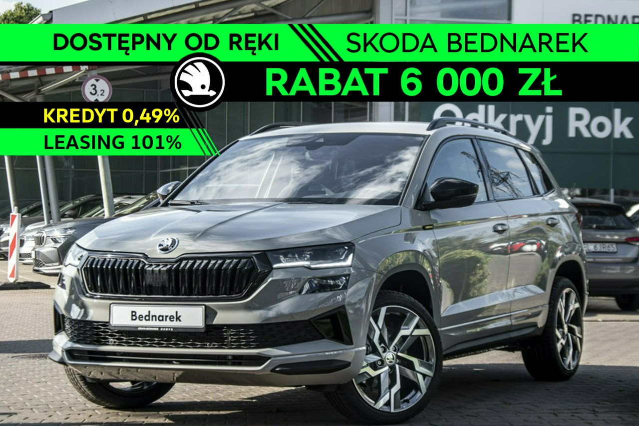 Karoq Sportline 1.5 TSI 150 KM DSG - Dostępny od ręki