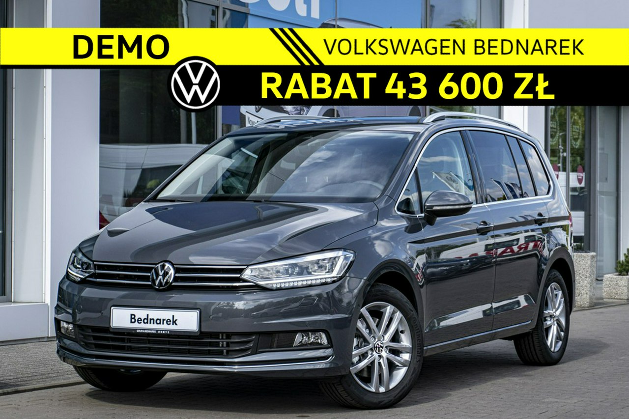 Touran Highline 1.5 TSI EVO 150 KM DSG DEMO Dostępny od ręki!