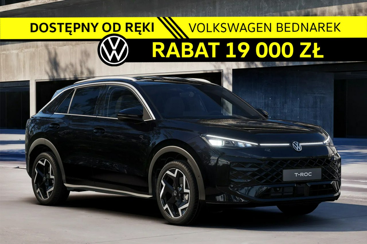 T-Roc R-Line 1.5 eTSI 150 KM DSG - Dostępny od ręki!