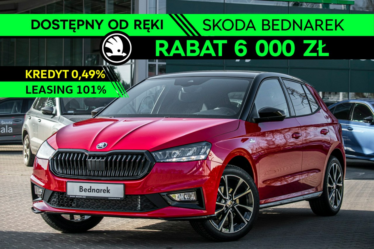 Fabia Monte Carlo 1.5 TSI 150 KM DSG - Dostępny od ręki!