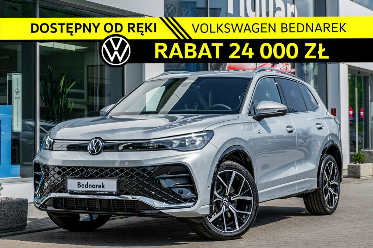 Tiguan R-Line Plus 1.5 eTSI 150 KM DSG Dostępny od ręki!