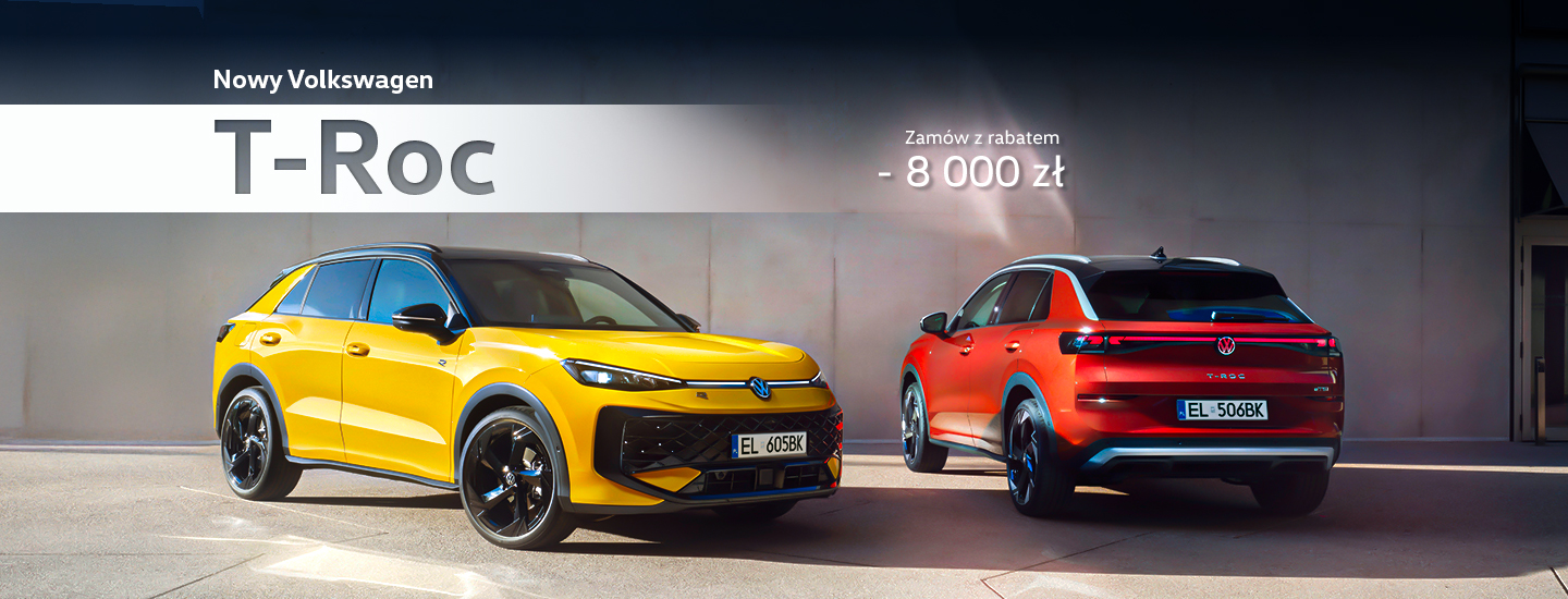 nowy volkswagen t roc