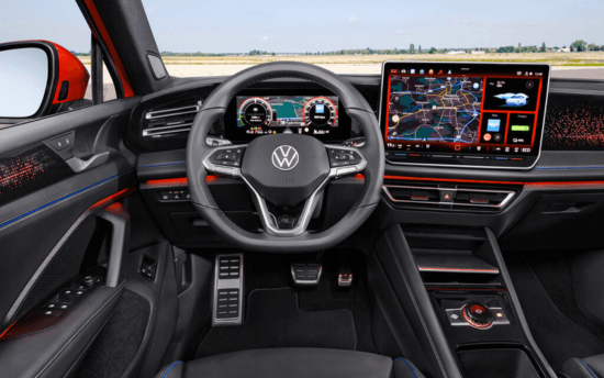 VW Tiguan 2024 wnetrze